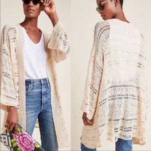 Coastal Anthropologie Cardigan
